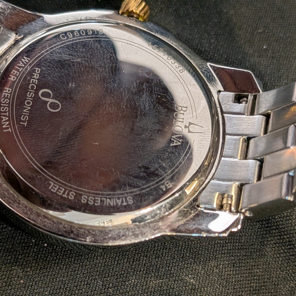 Bulova Two-Tone Precisionist Watch - Picture 9 of 10